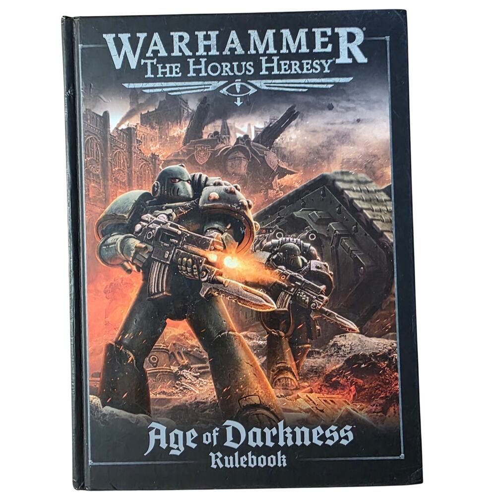 WARHAMMER HORUS HERESY The  Age of Darkness Rule Book 2nd edition